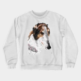 Beautiful Borzoi Russian Wolfhound Crewneck Sweatshirt